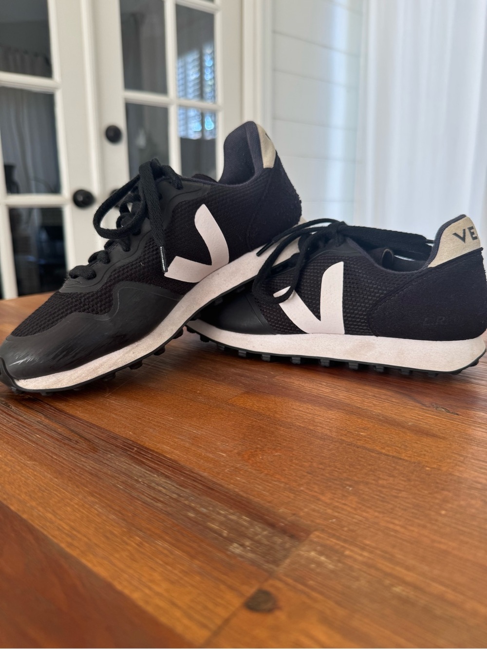 Veja Rio Branco II Alveomesh Sneaker - Black, White, Cream